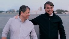 Governador de São Paulo, Tarcísio de Freitas e o ex-presidente Jair Bolsonaro - Imagem: Reprodução / Instagram / @tarcisiogdf