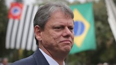 As declarações de Tarcísio surgem após o PSD anunciar pré-candidaturas, mas ele vê pouca chance de uma terceira via emergi - Imagem: Reprodução/Pablo Jacob/Governo do Estado de SP