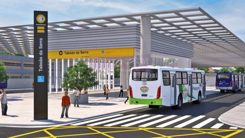 Nova estação atenderá cerca de 100 mil passageiros diariamente - Imagem: Reprodução / Metrô CPTM