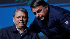 Tarcísio reafirma solidariedade a Bolsonaro - Imagem: Reprodução