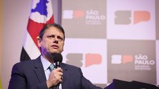 Tarcísio, acompanhado de assessores, busca soluções para as dívidas estaduais em encontro estratégico com a cúpula do STF nesta quarta-feira - Foto: Pablo Jacob / Governo do Estado de SP