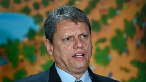 Tarcísio promete punição após explosão durante obra da Sabesp - Imagem: Reprodução/Twitter/X