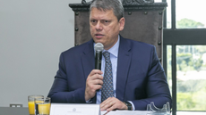 Tarcísio comenta prisões e reforça investigação sobre vandalismo no transporte público - Imagem: Fernando Nascimento / Governo SP