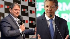 Estudo tem nível de confiança de 95% e foi registrado na Justiça Eleitoral com números específicos - Imagem: Reprodução/ Mônica Andrade/Governo do Estado de SP/Valter Campanato/Agência Brasil