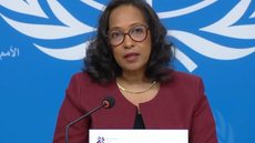 Pamela Coke-Hamilton alerta que tensões comerciais podem resultar em queda de até 80% no comércio bilateral entre EUA e China - Imagem: Reprodução / X / @CokeHamilton