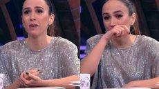 Tatá Werneck se emociona ao revelar ter sido vítima de abuso: "Tenho medo de falar disso" - Imagem: Reprodução / Multishow