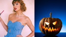 Taylor Swift vira abóbora no Halloween; veja fotos - Imagem: Reprodução/ Instagram @taylorswift/Freepik
