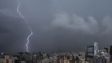 São Paulo enfrenta tempo instável com chuvas e rajadas de vento - Imagem: Edilson Dantas