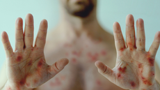 Unidade de saúde em Santos; cidade confirmou dois casos leves de Mpox no início de 2026 - Imagem: Reprodução