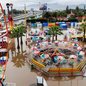 La Serena, no Chile, após autoridades classificarem o fenômeno como anormal e extremo - Imagem: Reprodução/Jorge Vega/Reuters