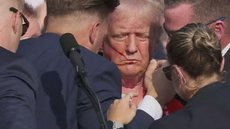 Tentativa de assassinato de Trump aumenta tensão e influencia cenário político no Brasil - Imagem: Reprodução/TV Globo