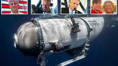 Teoria da conspiração sobre submarino desaparecido viraliza na web; confira - Imagem: reprodução redes sociais