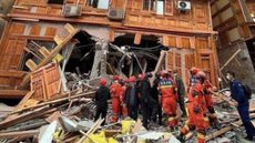 Terremoto deixa mais de 40 mortos em Sichuan, na China - imagem: reprodução Instagram @agnoticia