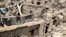 Terremoto de magnitude 6,3 deixa mais de 100 mortos no Afeganistão - Imagem: reprodução Twitter