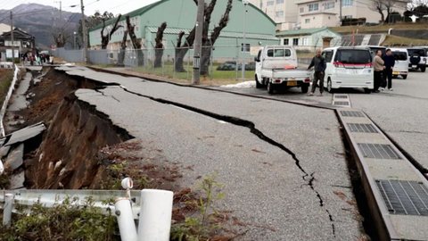 Novo terremoto de magnitude 6 atinge o Japão e reacende alerta na região - Imagem: Reprodução/X