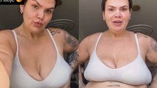 Após cirurgia bariátrica, Thais relata desafios e conquistas - Imagem: Reprodução/Redes Sociais