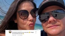 Thaís Fersoza rebate críticas sobre relacionamento com Michel Teló: “Nossa, que chato” - Imagem: Reprodução/ Instagram