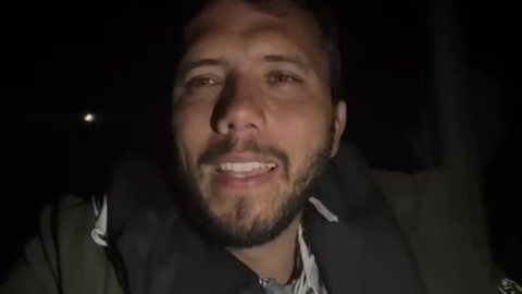 Vídeo de Thiago Ávila foi publicado após confirmação de sua detenção - Imagem: Reprodução/Redes Sociais