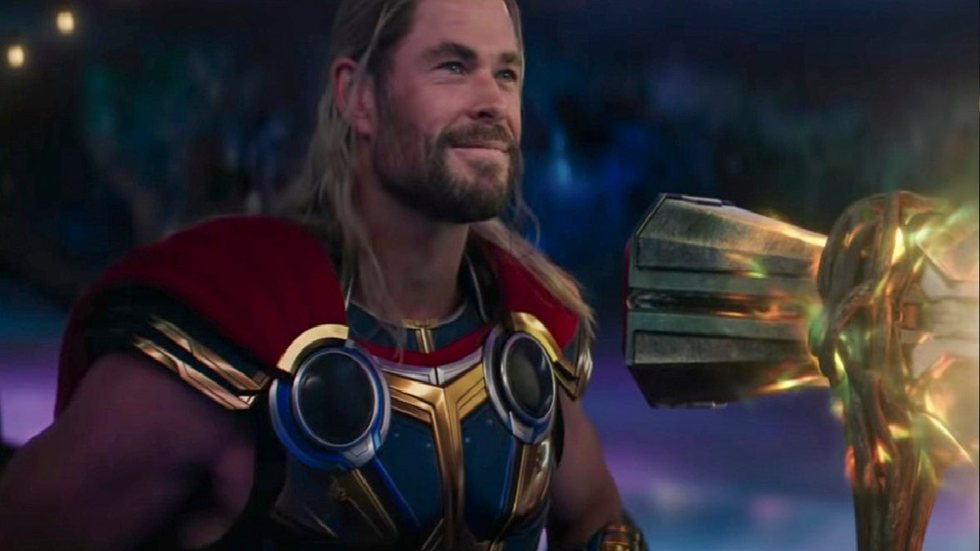 Chris Hemsworth no filme "Thor: Amor e Trovão" - Imagem: Reprodução/Marvel