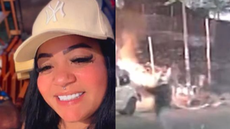 Criminoso desceu da moto atirando contra a vítima, que mão resistiu ao ataque - Imagem: Reprodução