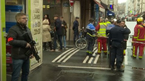 Tiroteio no centro de Paris deixa mortos e feridos; veja o que aconteceu - Imagem: reprodução Youtube AFP