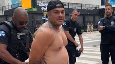 Toguro é detido em Balneário Camboriú após conflito com autoridades - Imagem: Reprodução / X / @vinicios_betiol
