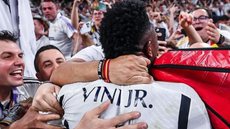 Torcedor é condenado à prisão após racismo contra Vini Jr. - Imagem: Reprodução / Instagram / @vinijr