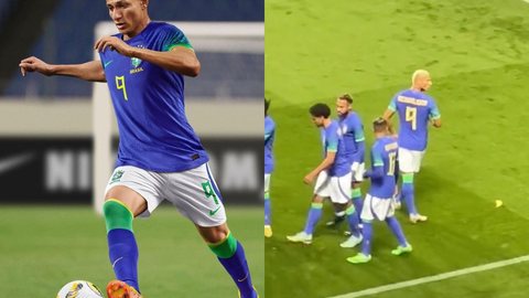 Em vídeo, torcedores jogam bananas no campo durante comemoração de gol do Brasil; assista - Imagem: reprodução Instagram / Twitter