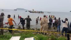 Tragédia em lago da Tanzânia, na África Oriental, após queda de avião deixa ao menos 19 mortos - Imagem: reprodução Tanzania Broadcasting Corporation