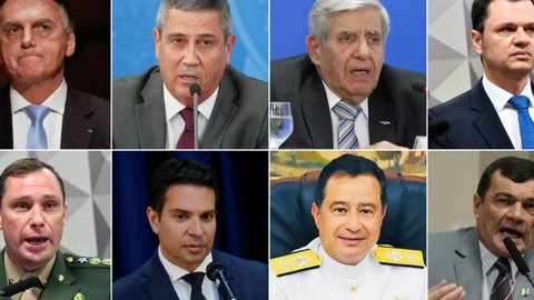 Nove acusados, incluindo militares, são responsabilizados por ações violentas para impedir a posse de Lula após as eleições de 2022 - Imagem: Reprodução/G1
