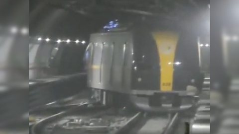 Trens circulam apenas entre as estações Luz e Paulista - Imagem: Reprodução / X / @julianapt