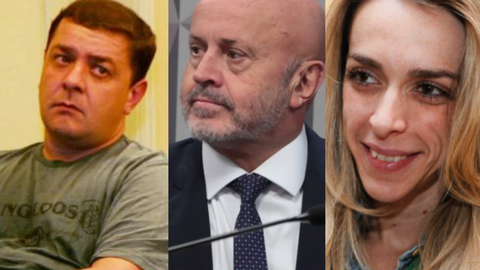 Lulinha, Careca e Roberta sob mira da PF - Imagem: Reprodução
