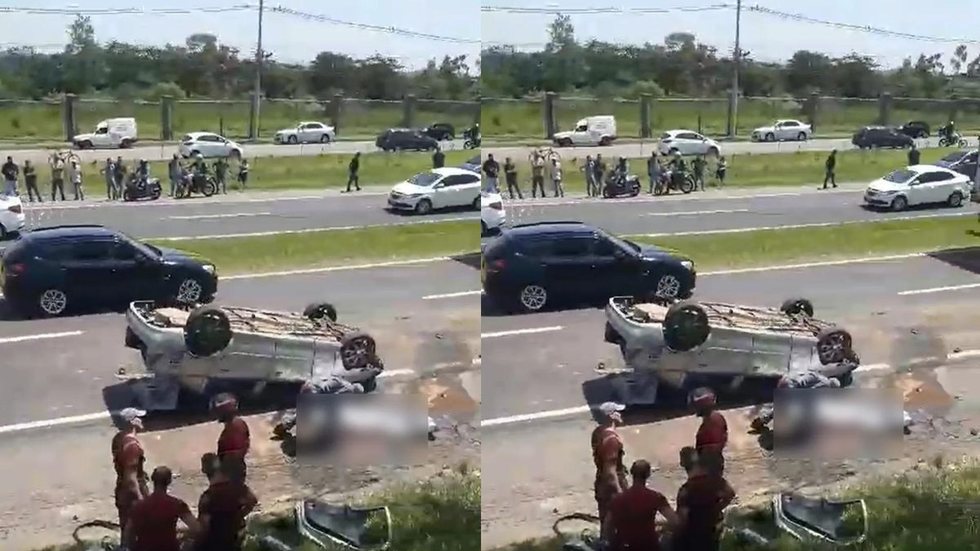 TRISTE - Motorista bêbado mata motociclista em SP - Imagem: Reprodução/G1