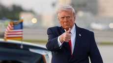 Trump afirma que acordo de paz com Irã será assinado neste domingo (14) - Imagem: Reprodução/Getty Images