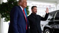 Trump, Zelensky e a Europa sem rumo - Imagem: Reprodução / Instagram / @ZelenskyyUa