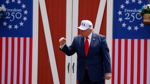 Milhares de pessoas acompanharam as comemorações dos 250 anos da independência dos Estados Unidos em Washington - Imagem: Reprodução