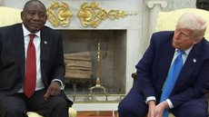 Ramaphosa defende democracia e reitera que violência afeta todos os cidadãos - Imagem: Reprodução / X / @Chante_Poppie