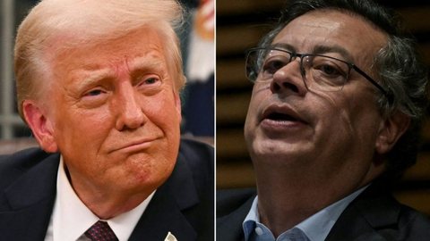 Petro defende dignidade dos deportados e anuncia retaliações contra produtos norte-americanos em resposta às sanções. - Imagem: Reprodução | X (Twitter)