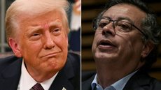 Petro defende dignidade dos deportados e anuncia retaliações contra produtos norte-americanos em resposta às sanções. - Imagem: Reprodução | X (Twitter)