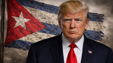 Donald Trump afirmou que Cuba “vai cair muito em breve” e indicou que Marco Rubio poderá negociar com o governo da ilha - Imagem: IA
