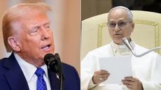 Trump e papa Leão XIV protagonizam embate público que expõe divergências entre política de segurança e discurso de paz no cenário internacional. - Imagem: Reuters / EPA