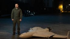 Ucrânia intercepta ataque de drones durante celebrações de Ano Novo - Imagem: Divulgação / Site do Presidente da Ucrânia - president.gov.ua