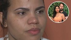 TRISTE - mulher revela últimas palavras do marido antes de morrer atropelado - Imagem: reprodução TV Globo