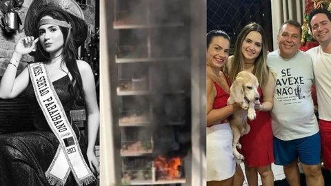 Maya Nitão, Miss Sertão Paraibano, morreu ao caior do 6º andar do apartamento em que morava. - Imagem: reprodução I Instagram @missbrasiloficial e G1