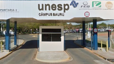 A Unesp ofereceu 6.596 vagas em 24 cidades do estado de São Paulo - Imagem: Reprodução/Google Maps - UNESP Campus Bauru