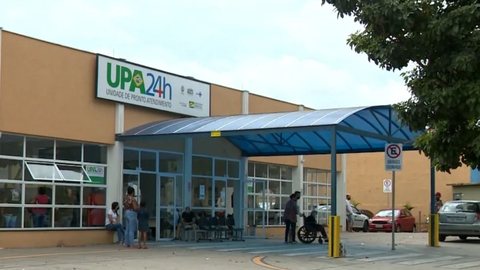 Unidade de Pronto Atendimento (UPA) Vila Cristina. - Imagem: Reprodução | G1