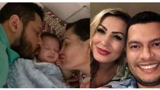 Andressa Urach e Thiago Lopes. - Imagem: Reprodução | Redes Sociais