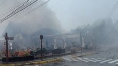 Avião de pequeno porte cai em Gramado - Imagem: Reprodução / X / @VoceNaoSabiaQ