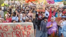 A reitoria da USP afirma que está trabalhando para resolver os problemas, mas a greve continua sem previsão de término - Imagem: Reprodução/ Adusp