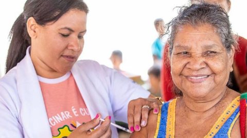 O Ministério da Saúde lançou o ''Mês de Vacinação dos Povos Indígenas'' (MPVI). - Imagem: reprodução I Instagram @minsaude